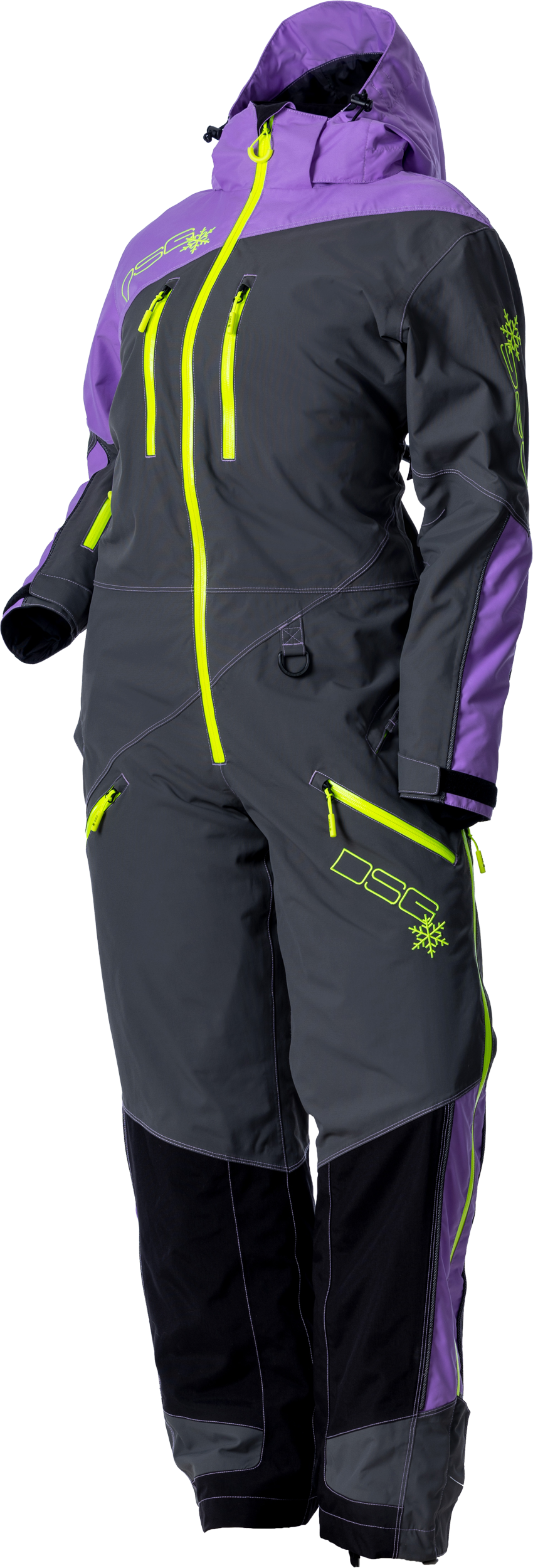 DSG Womens DSG Womens Monosuit 2.0 - Lavender/Grey