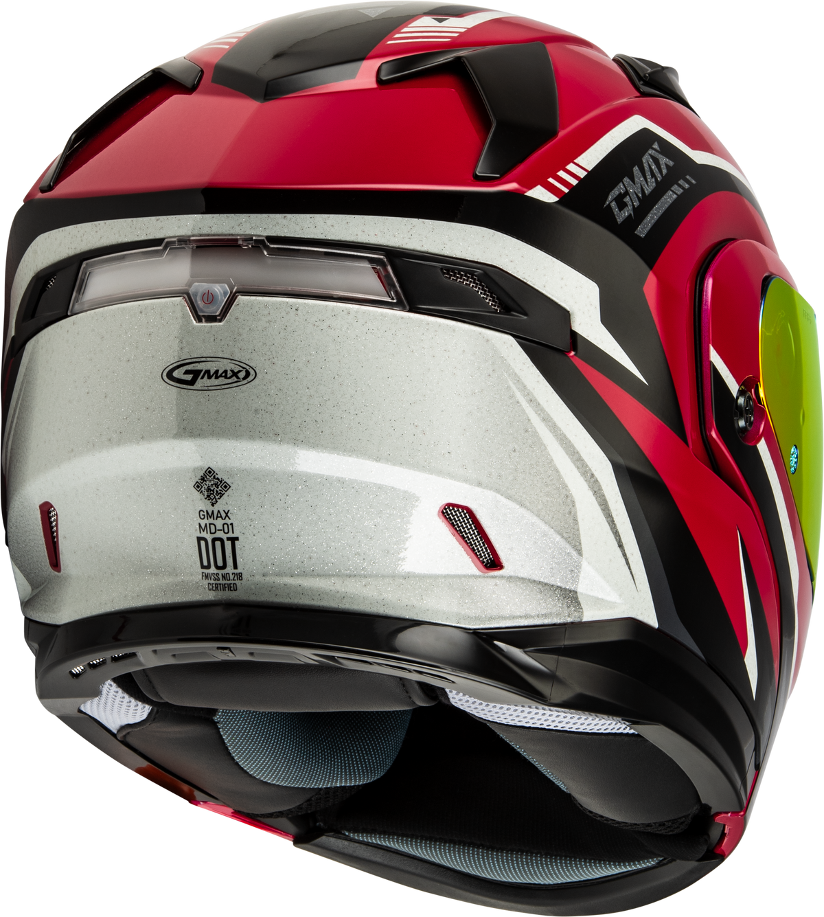 GMAX MD-01 Volta Helmet Red Metallic