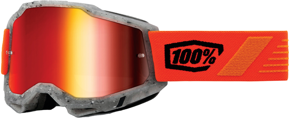 100% Accuri 2 Goggles CLOSEOUT Schrute / Mirror Red Lens