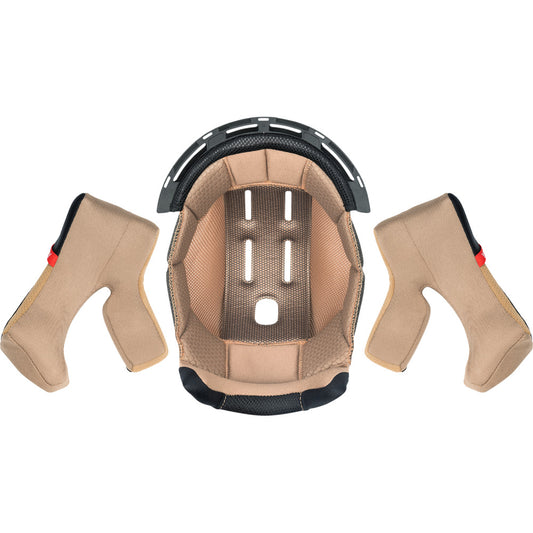Icon Ultraflite Helmet Liner Kit - Tan