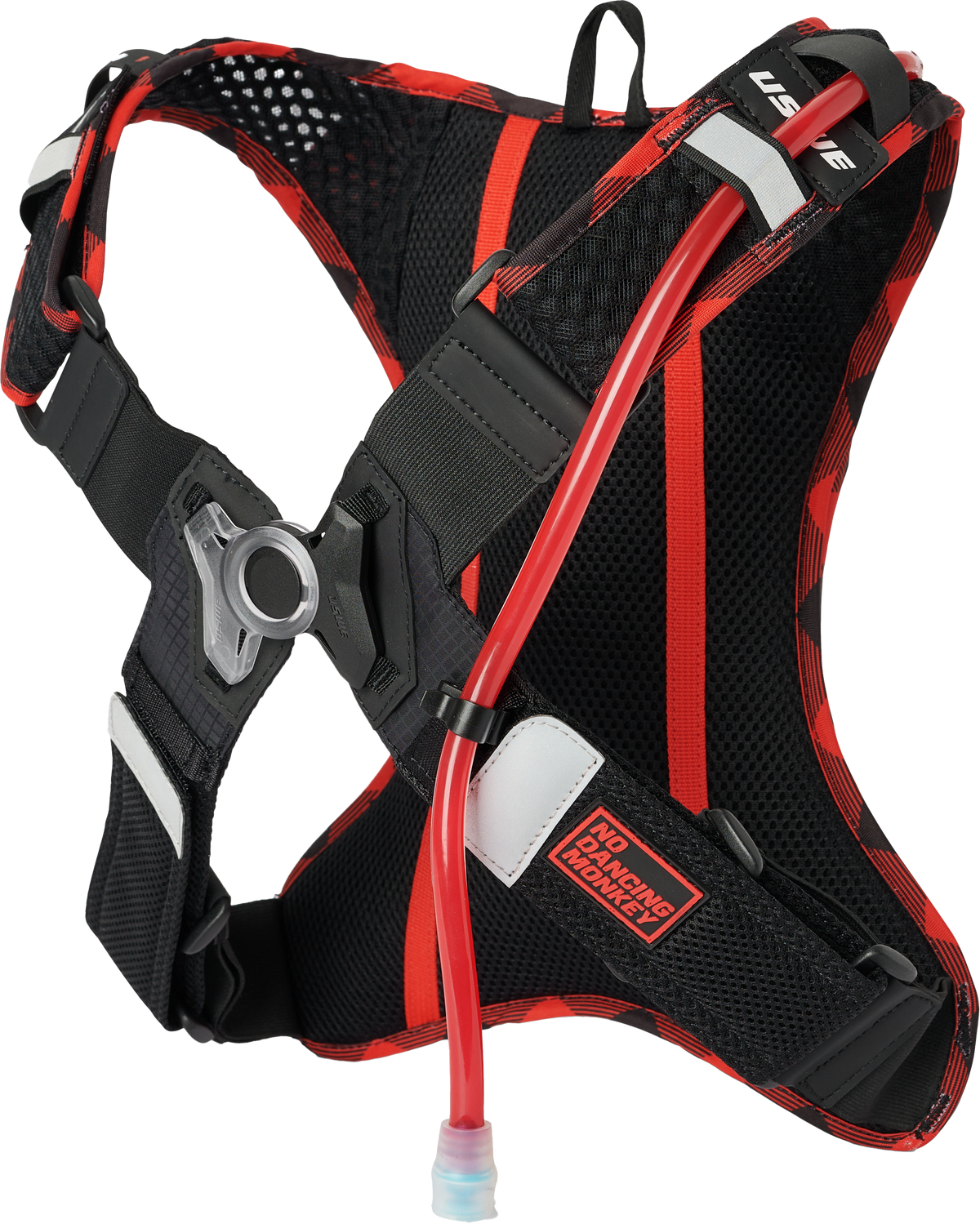 USWE Outlander 2L Hydration Pack - Flannel Red/Black