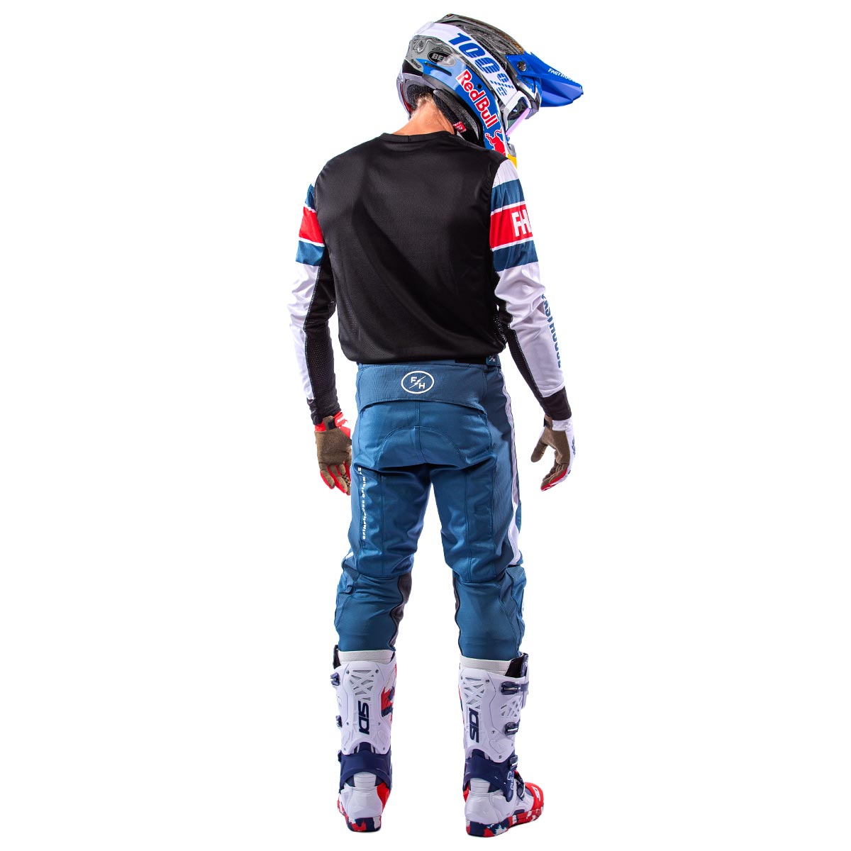 Fasthouse Racing Grind House Anlogue MX Gear Set - Cardinal