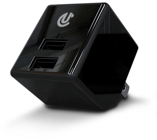 UCLEAR Dual Port AC/USB Charge Adapter