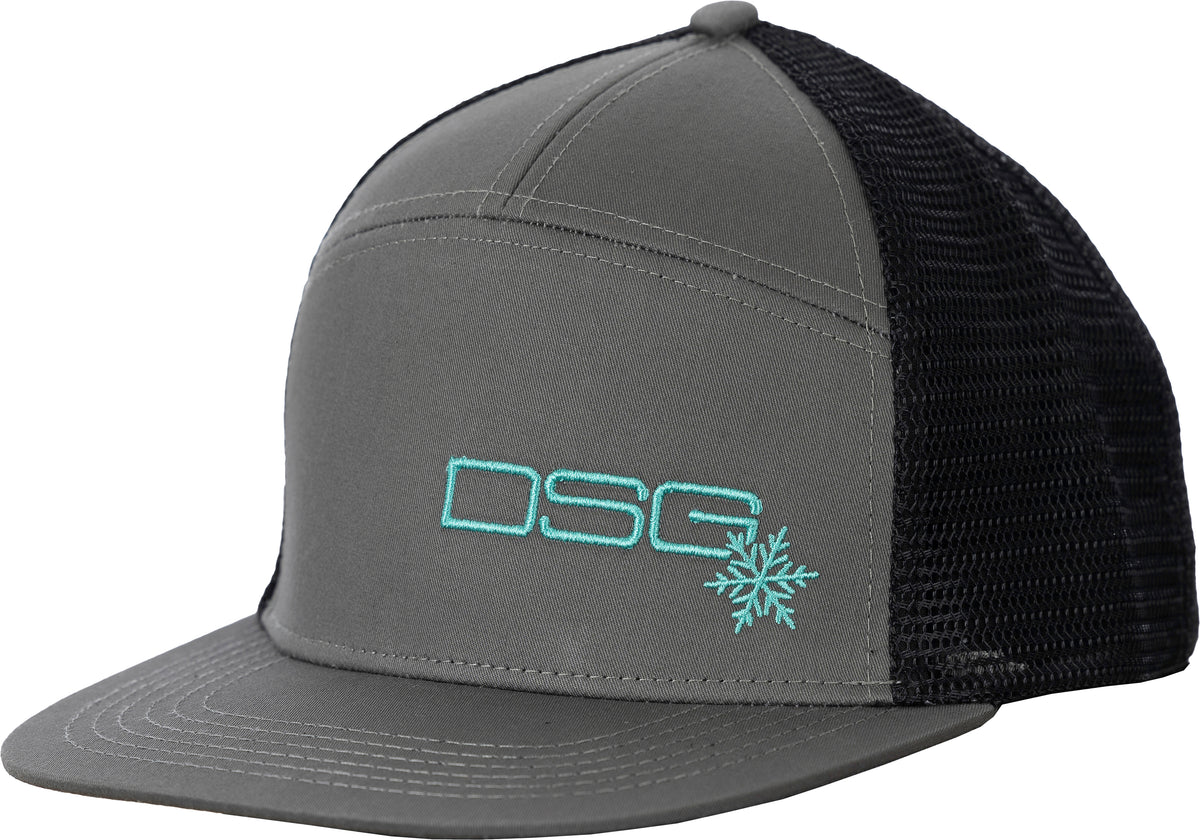 DSG Womens Flat Brim Cap CLOSEOUT - Slate