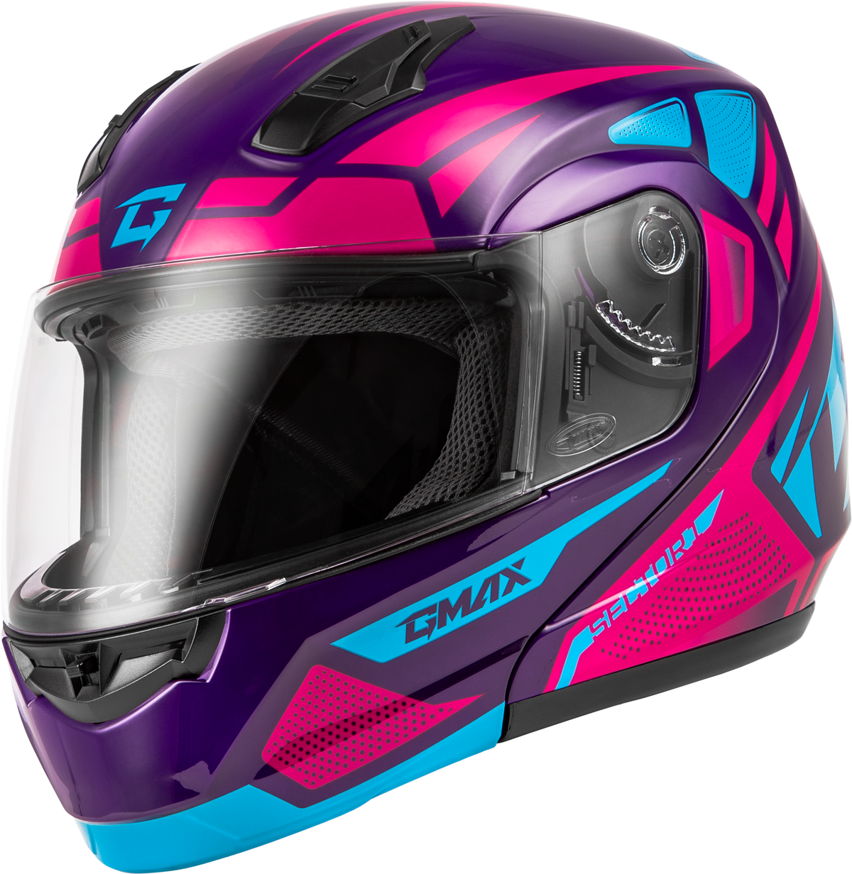 GMAX MD-04 Sector Helmet Violet/Pink