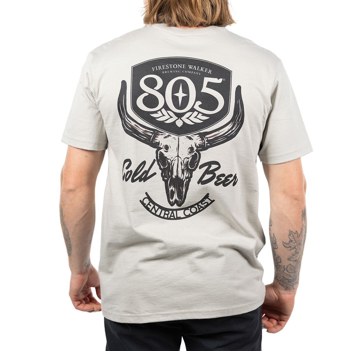 Fasthouse Premier Outlaw Tee - Light Gray