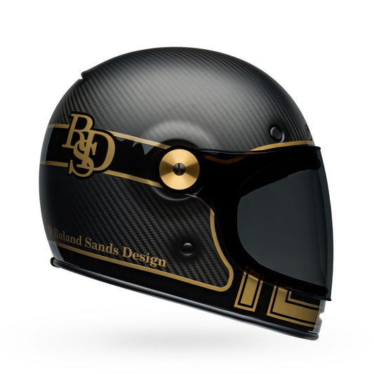 Bell Bullitt Carbon RSD Player Helmets CLOSEOUT - Matte/Gloss Black/Gold