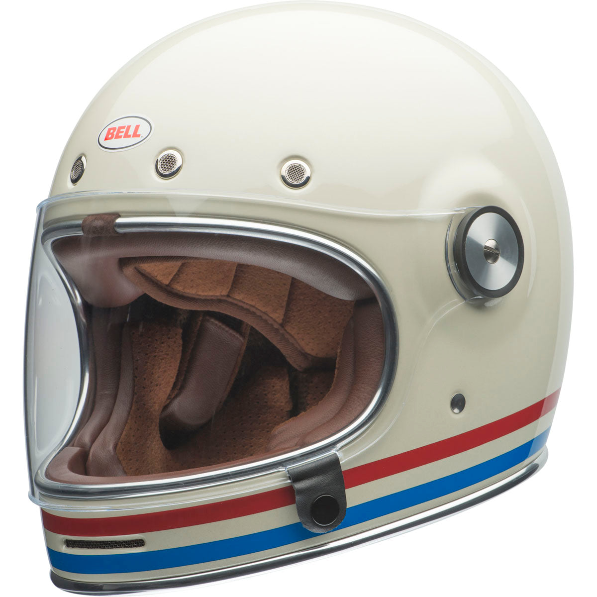 bell bullitt helmet stripes pearl white Bell - Bullitt Stripes Helmet