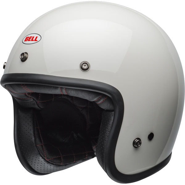 Bell 500 Solid White Open Face Helmet