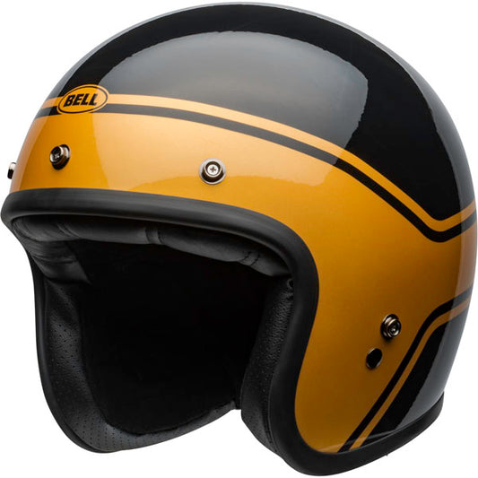 Bell Custom 500 Streak Helmet CLOSEOUT - Gloss Black/Gold