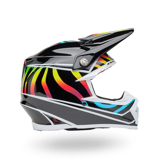Bell Moto-9S Flex Drift Helmets CLOSEOUT - Gloss Black Multi