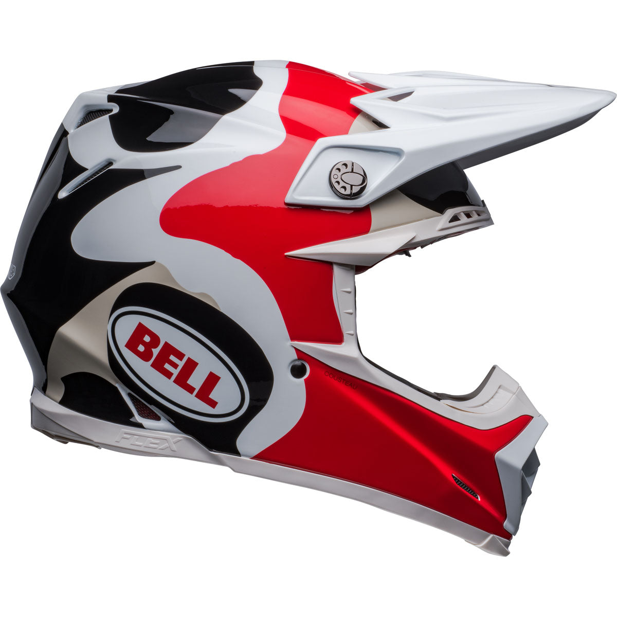 Bell Moto-9S Flex Hello Cousteau Reef Helmet CLOSEOUT