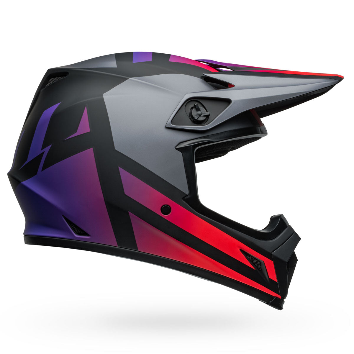 Bell MX-9 MIPS Alter Ego Helmets CLOSEOUT - Matte Black/Red