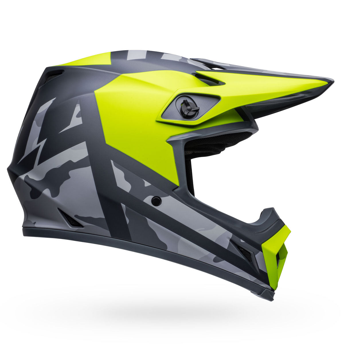 Bell MX-9 MIPS Alter Ego Helmets CLOSEOUT - Matte Hi-Viz/Camo