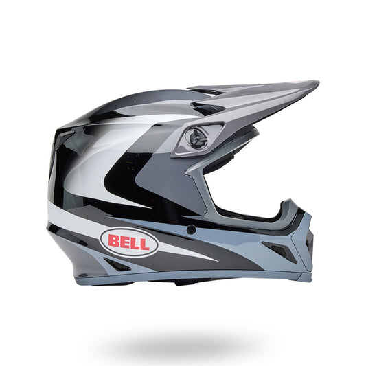 Bell MX-9 MIPS Jackal Helmets CLOSEOUT - Black/White