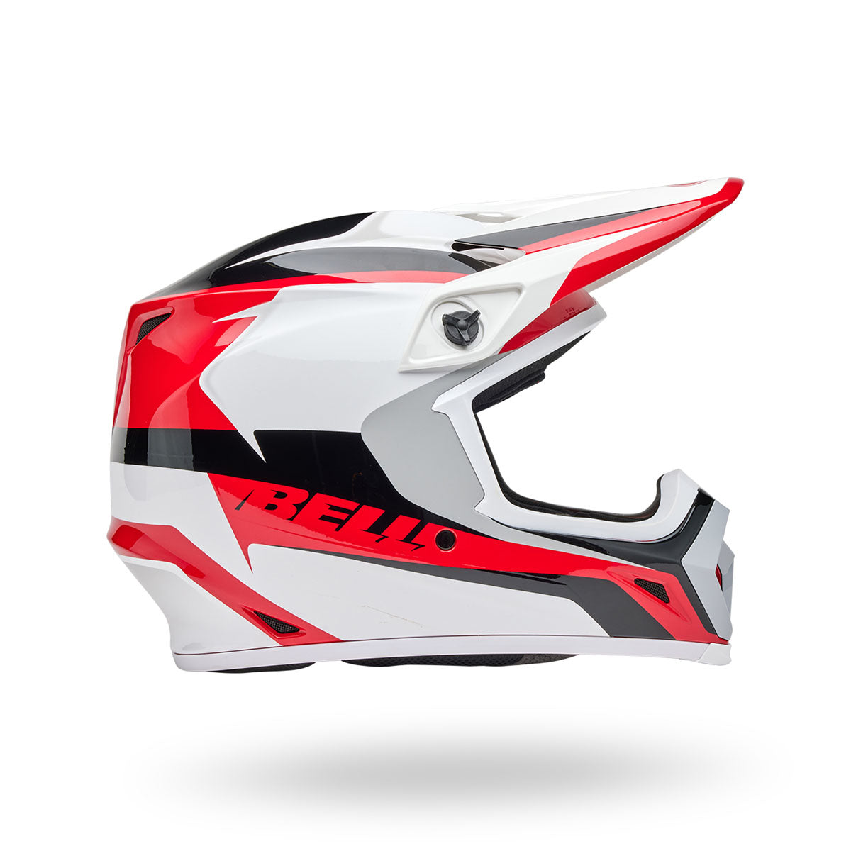 Bell MX-9 MIPS Rift Helmets CLOSEOUT - Red/White