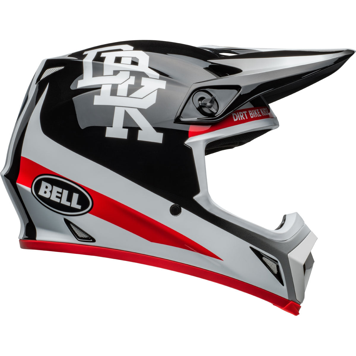 Bell MX-9 Mips Twitch DBK 24 Helmet CLOSEOUT - Gloss Black/White