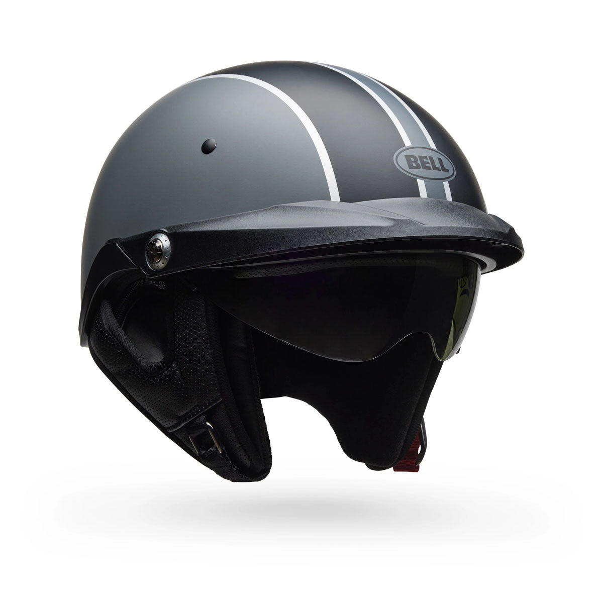 Bell Pit Boss Pinned Helmet - Matte Black/Pink