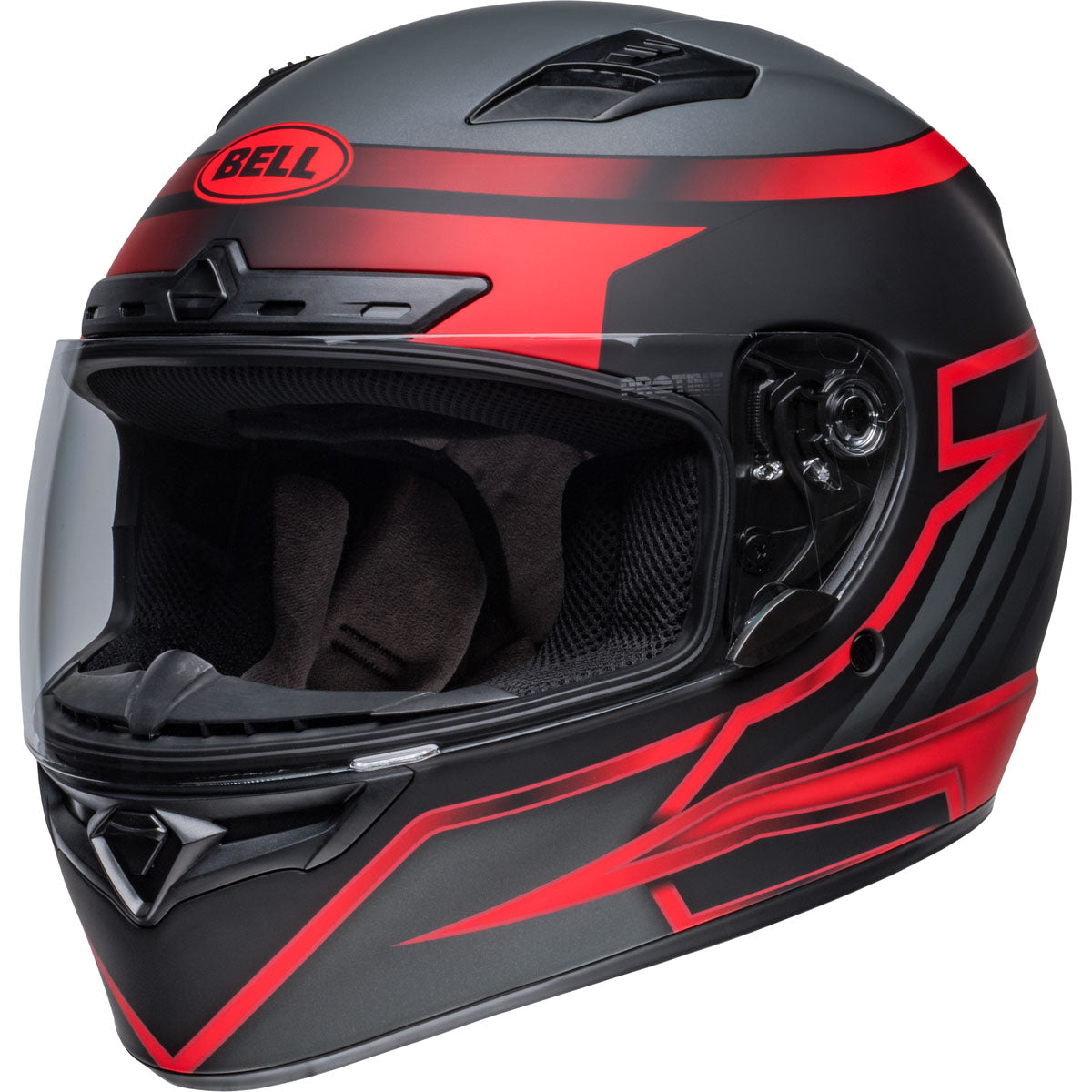 Bell Qualifier DLX MIPS Raiser Helmet CLOSEOUT - Matte Black/Crimson