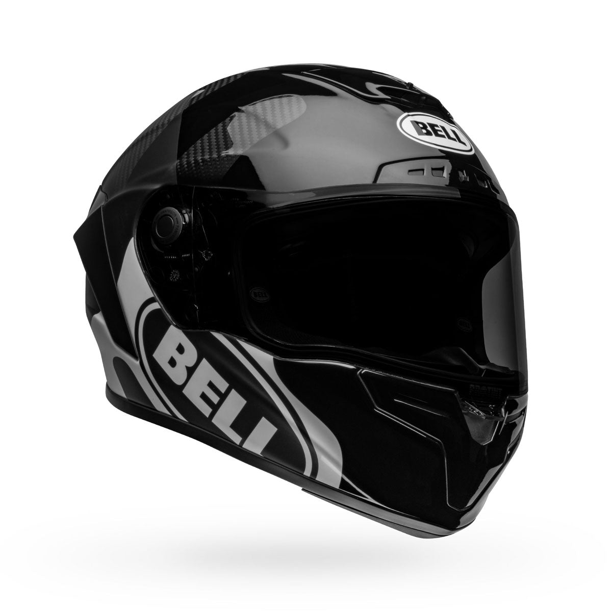 Bell Race Star Flex DLX Hello Cousteau Algae Helmet CLOSEOUT - Matte/Gloss Black/White