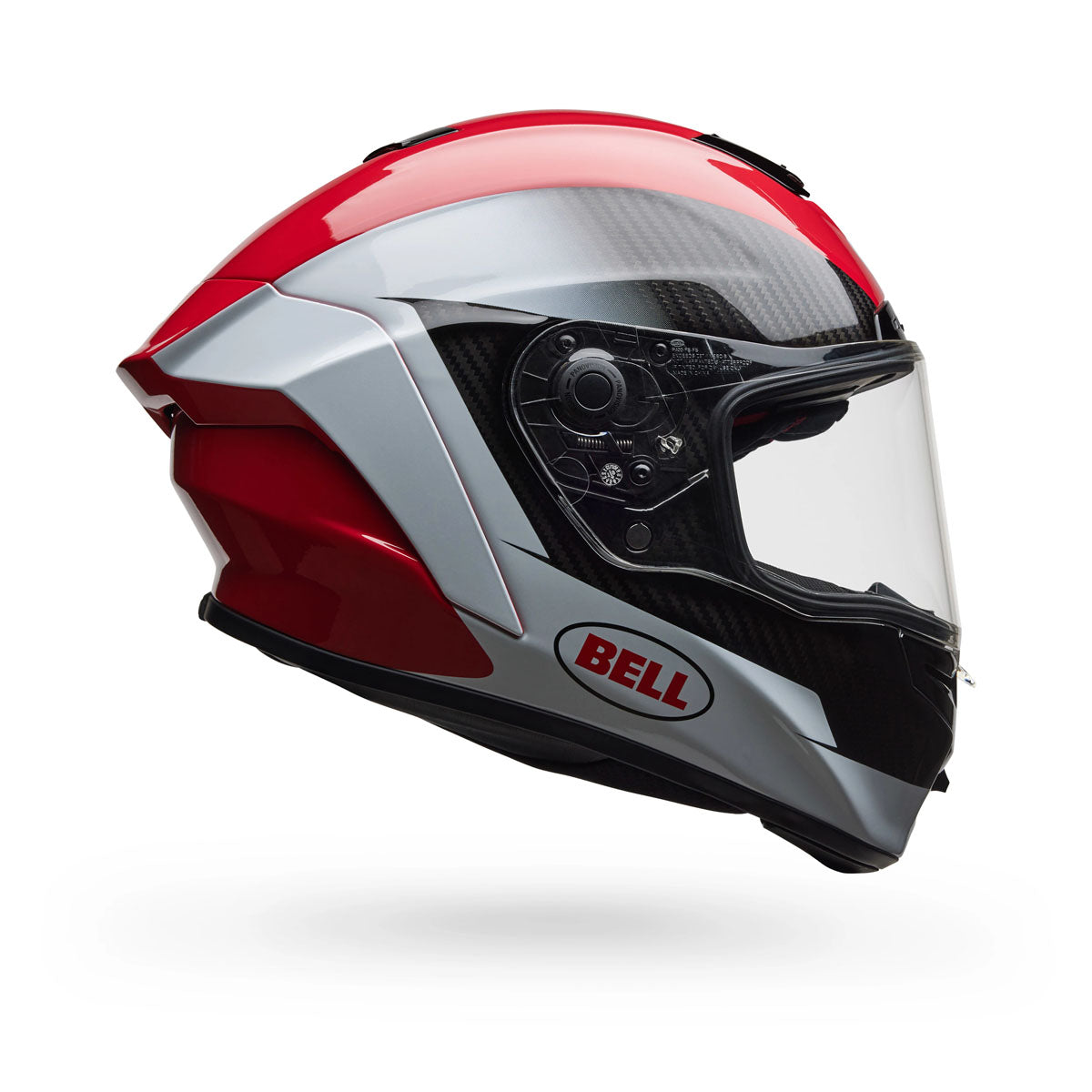 Bell Race Star DLX Flex Corsa Helmet - Gloss Red/White