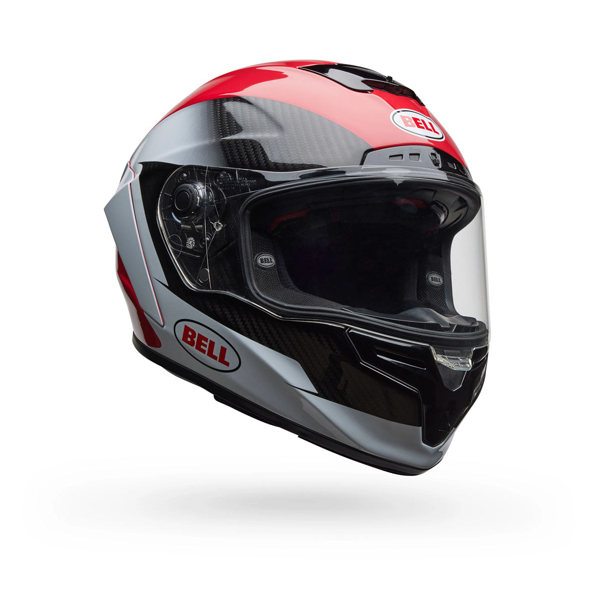 Bell Race Star DLX Flex Corsa Helmet - Gloss Red/White