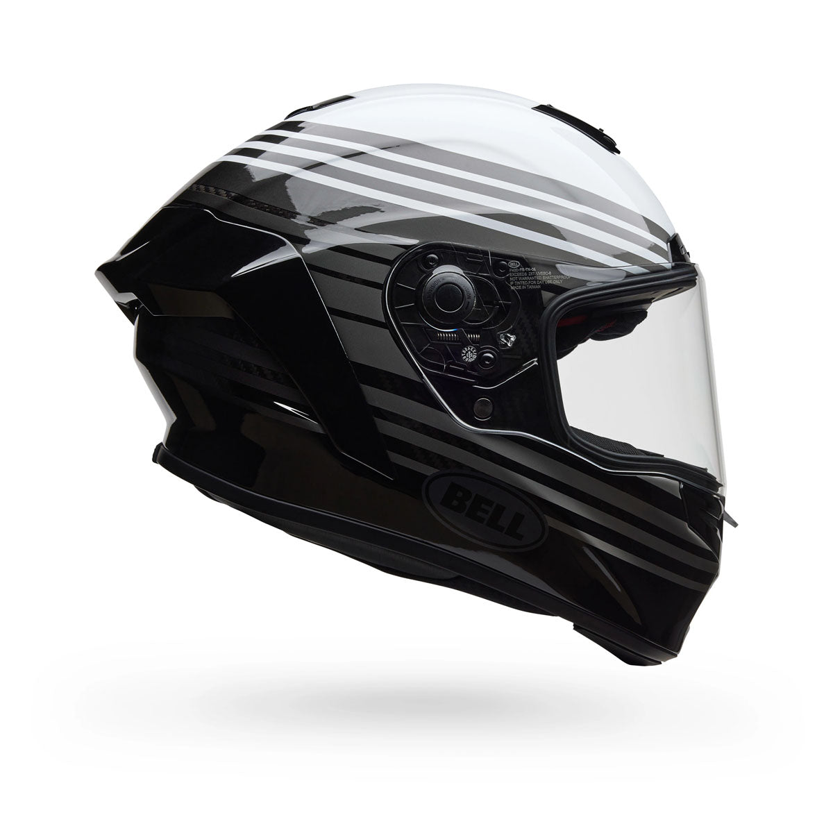 Bell Race Star DLX Flex Dash Helmet - Gloss White/Black