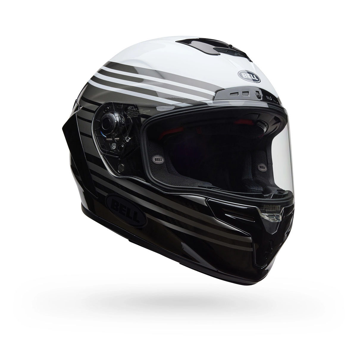 Bell Race Star DLX Flex Dash Helmet - Gloss White/Black