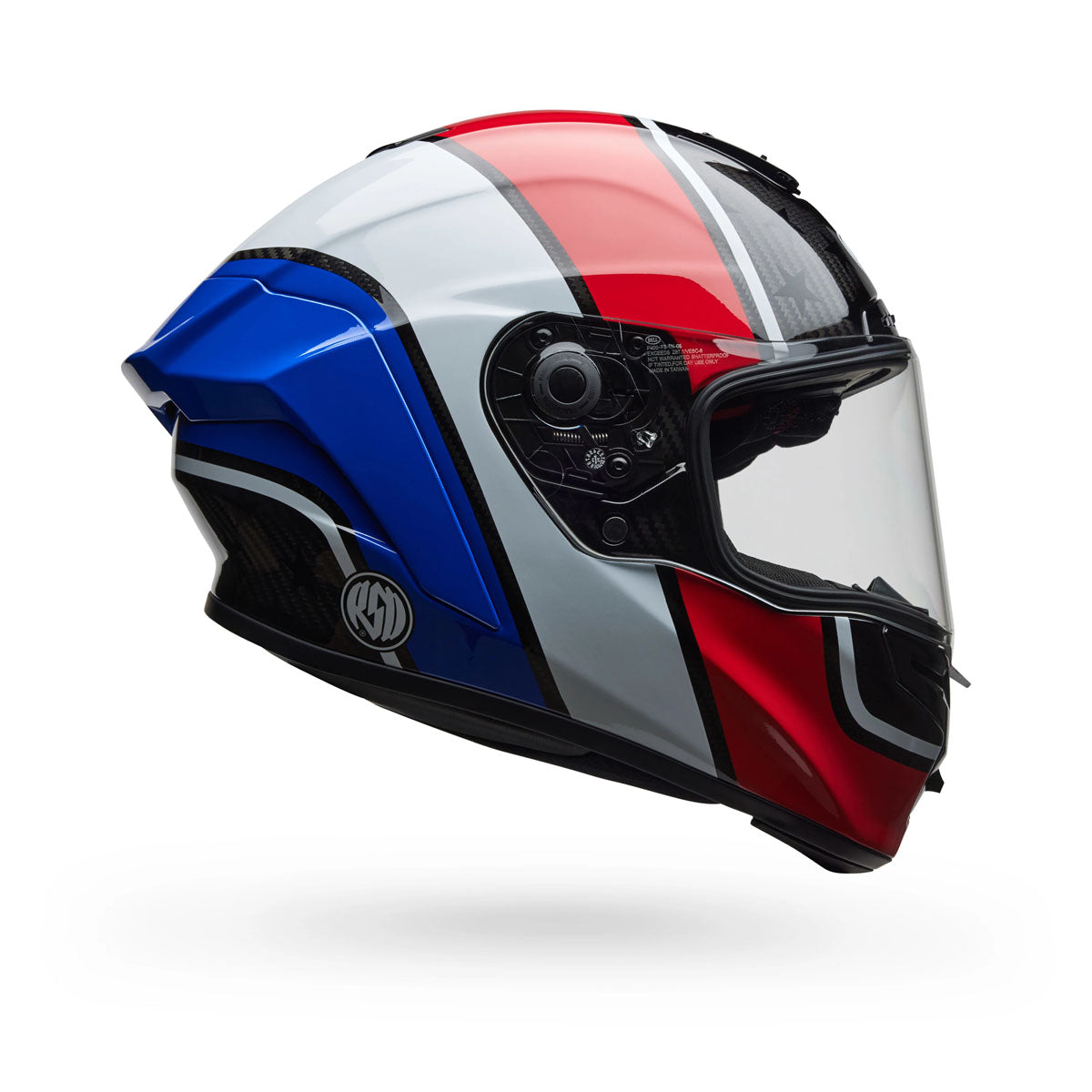 Bell Race Star DLX Flex RSD Old Glory Helmet - Gloss Red/Blue