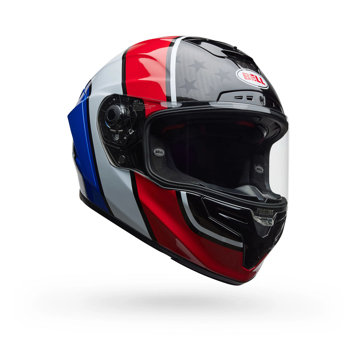 Bell Race Star DLX Flex RSD Old Glory Helmet - Gloss Red/Blue
