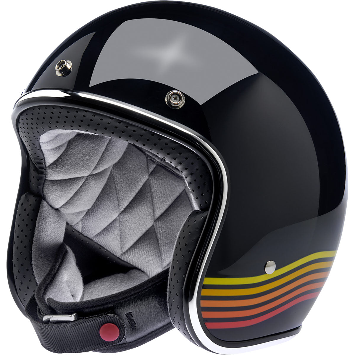 biltwell bonanza motorcycle helmet Biltwell Bonanza Helmet Gloss Black XS
