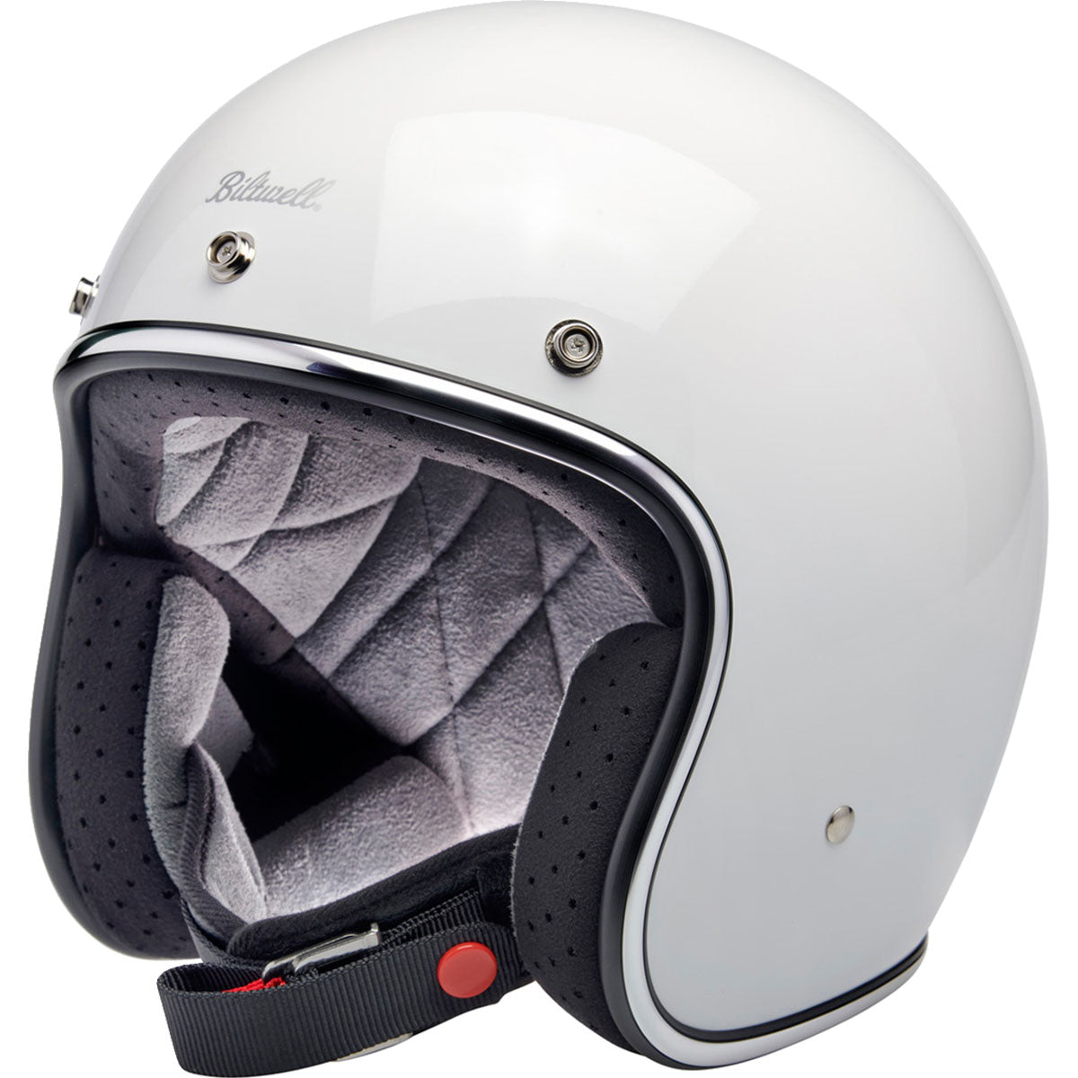 Biltwell Bonanza Helmet - Gloss White