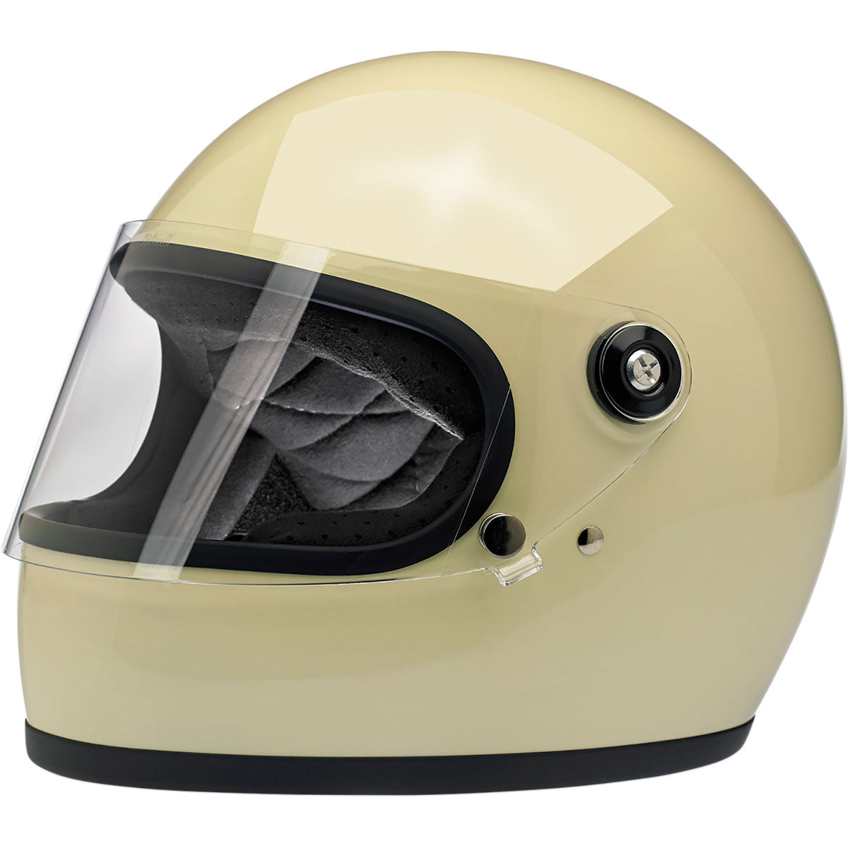 Biltwell Gringo S Helmet - Gloss Vintage White