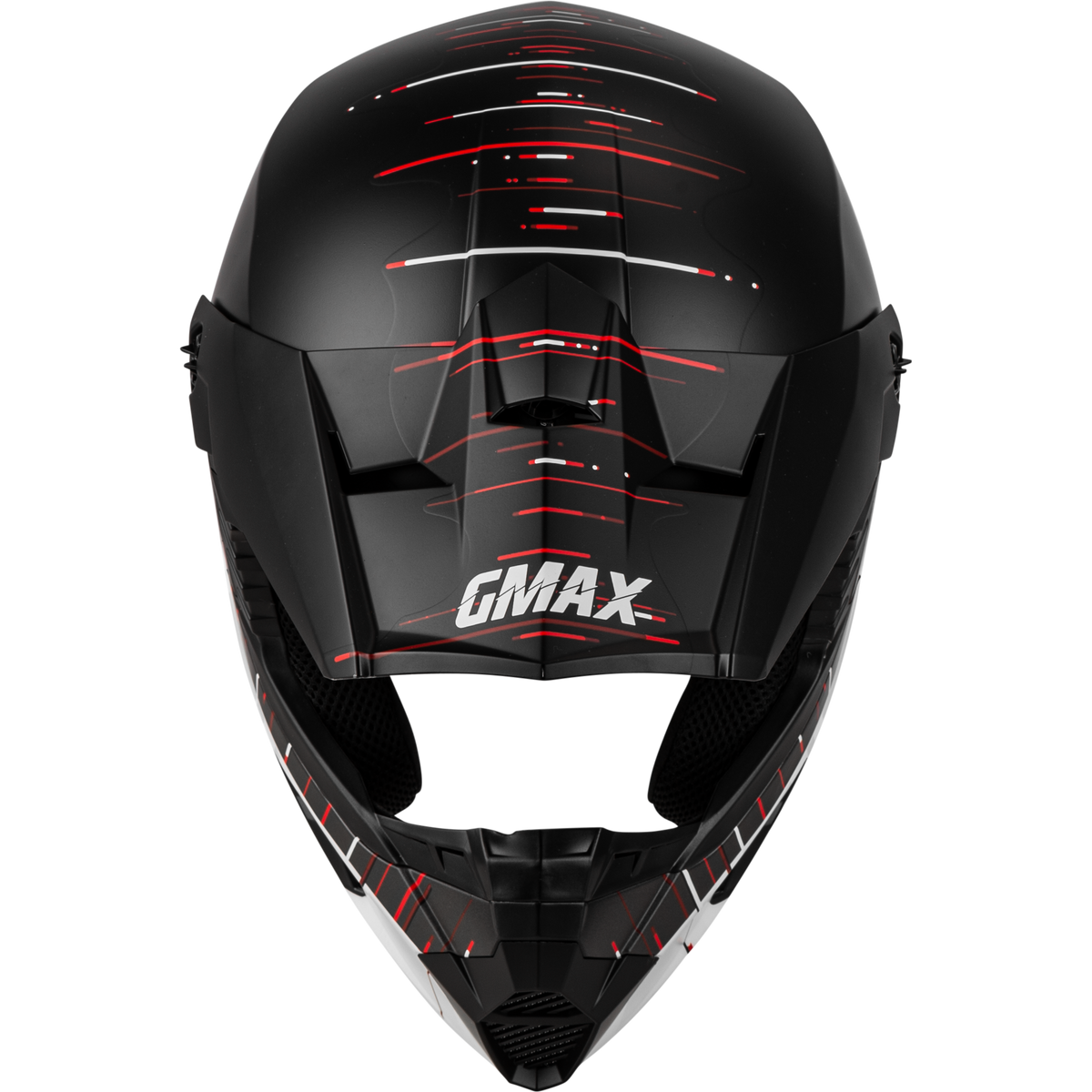 GMAX MX-46 Frequency Helmet Matte Black/White