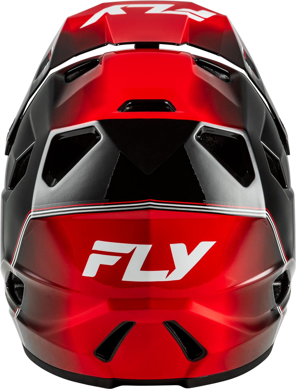 Fly Racing Rayce Repeat Bicycle Helmet - Black/Red