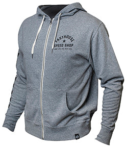 Fasthouse Star Hooded Zip Up - Black