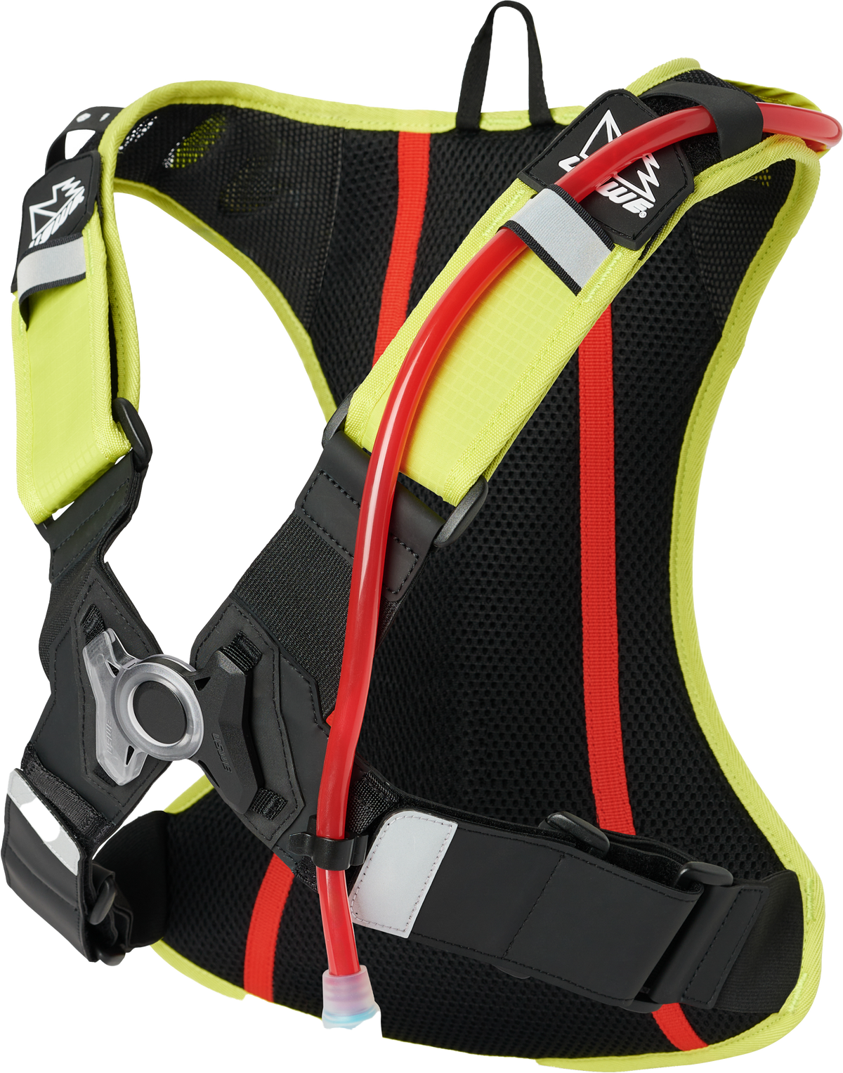 USWE Outlander Moto 4L Hydo Pack Black - Crazy Yellow
