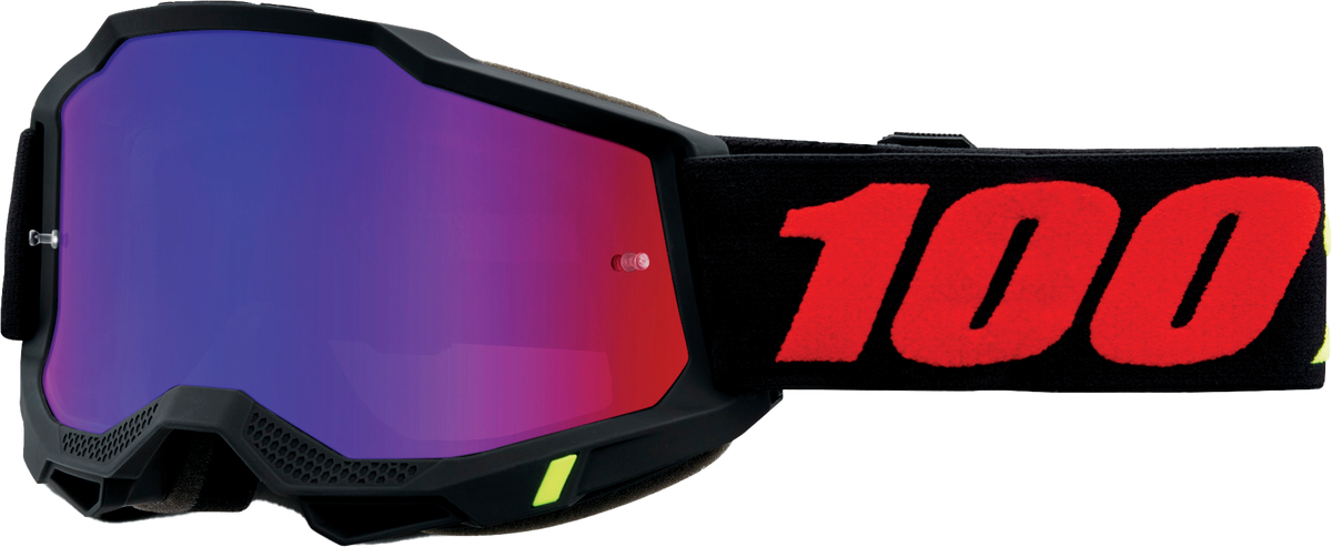 100% Accuri 2 Goggles Morphuis / Mirror Red/Blue Lens