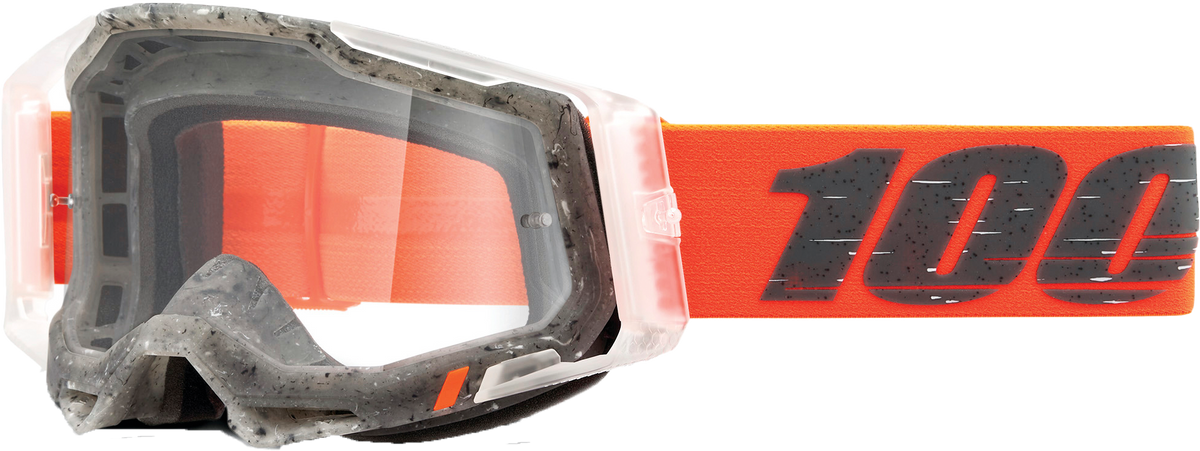 100% Racecraft 2 Goggles Schrute / Clear Lens