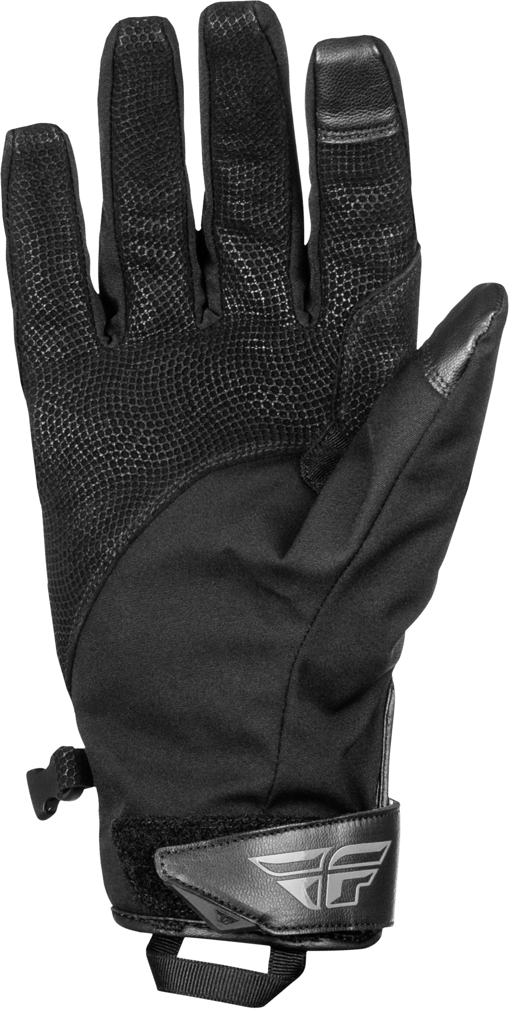 Fly Racing Title Long Gloves - Black