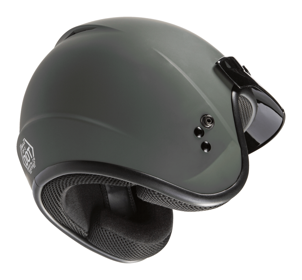 GMAX OF-2 Open-Face Helmet Matte Green