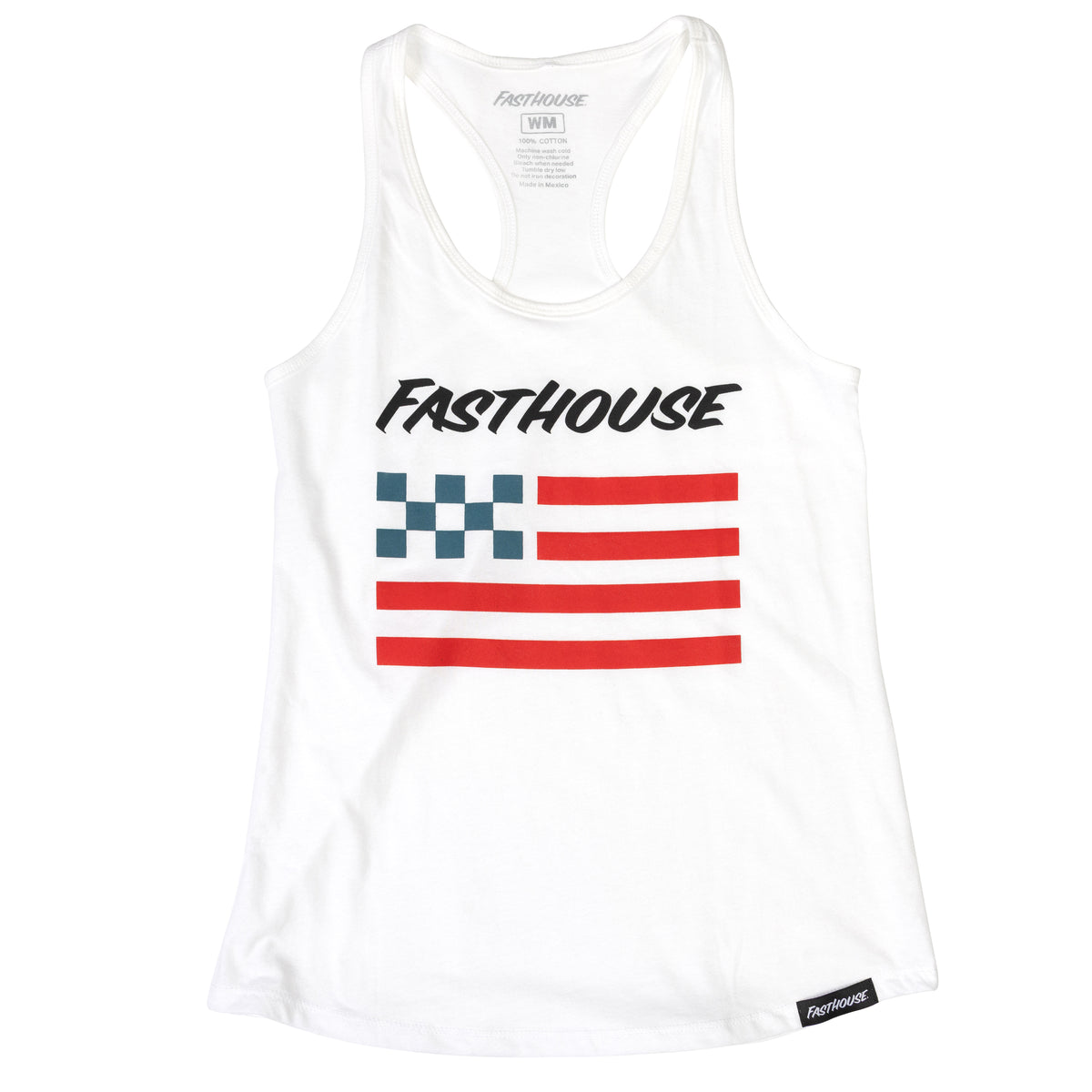 Fasthouse Liberty Tank - White
