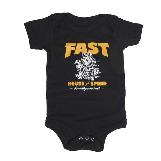 Fasthouse Infant Runner Onesie - Black