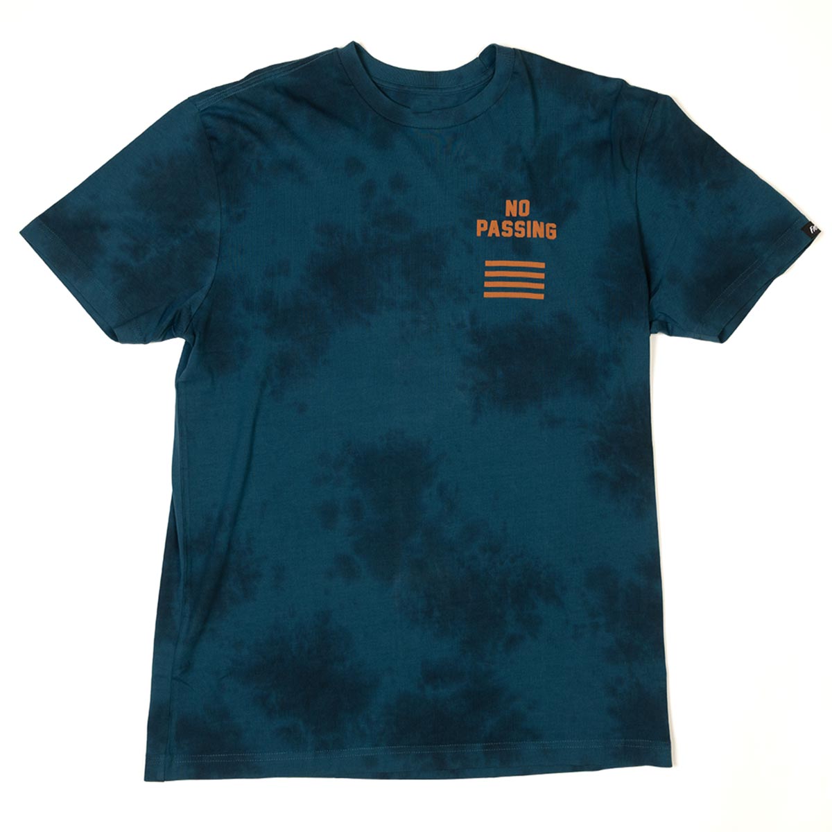 Fasthouse No Pass Tee - Indigo Crystal Wash