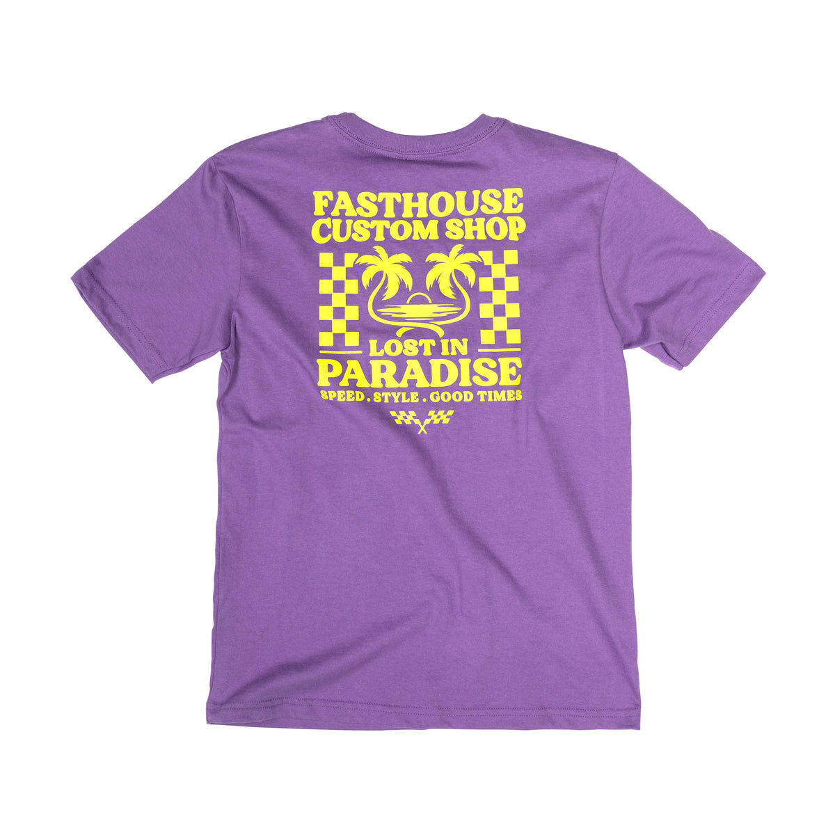 Fasthouse Youth  Getaway Tee - Purple Rush