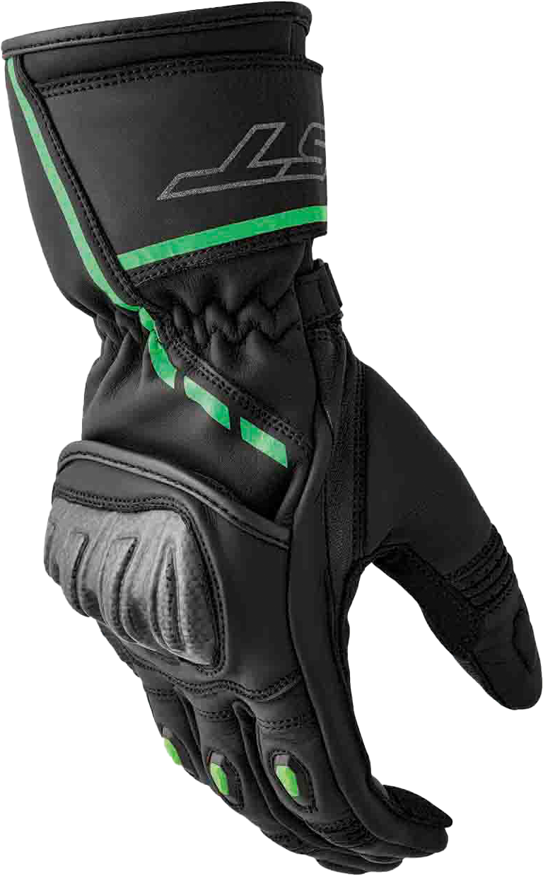 RST S1 D30 Glove - Black/Fluorescent Green