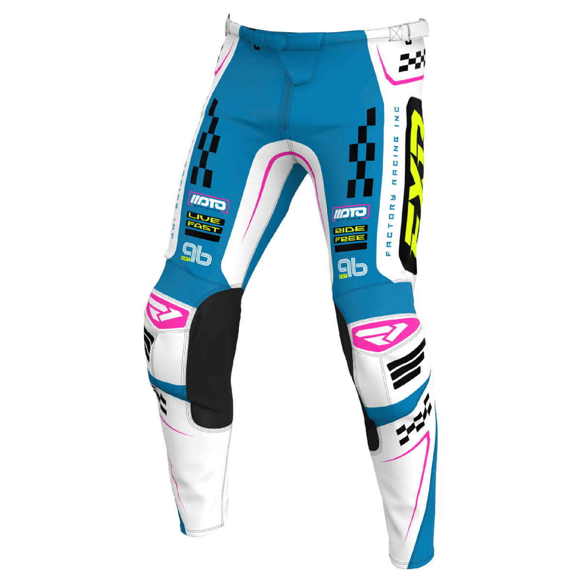 FXR Clutch Pro Gear Set -ceru-wt-pnk