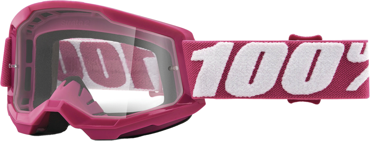 100% Strata 2 Junior Goggles CLOSEOUT Fletccher / Clear Lens