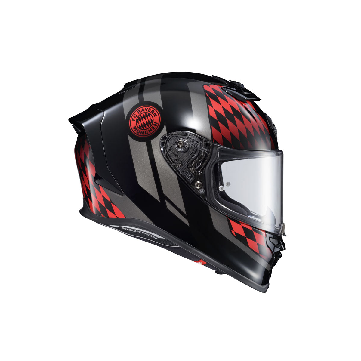 Scorpion EXO R1 Air FC Bayern Munchen Helmet CLOSEOUT