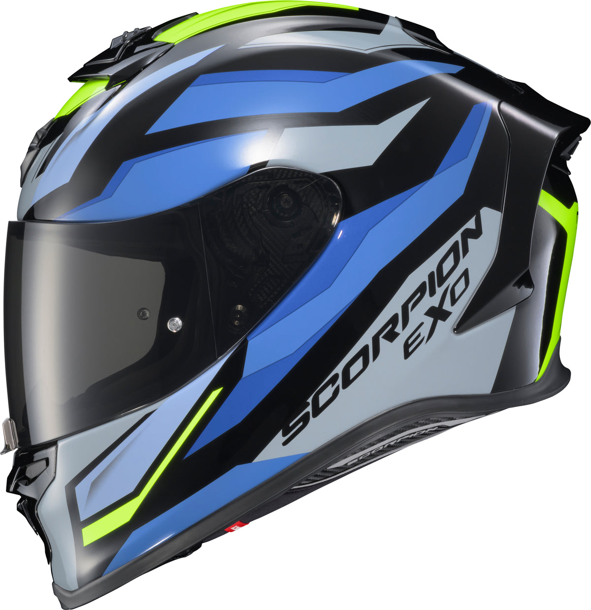 Scorpion EXO-R1 Air Raven Helmet - Black/Blue/Grey
